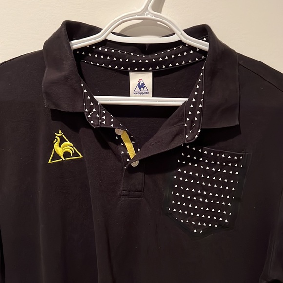Le coq sportif black polo 🐓💯 - Picture 2 of 6
